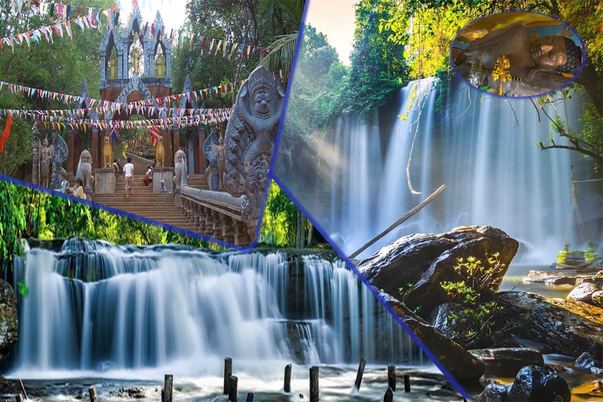 Waterfall at Phnom Kulen